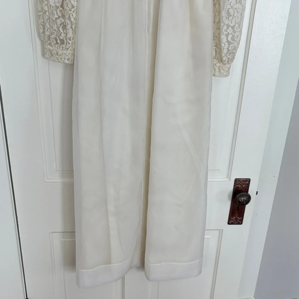 Vintage 1970s Wedding Dress Size‎ Unclear